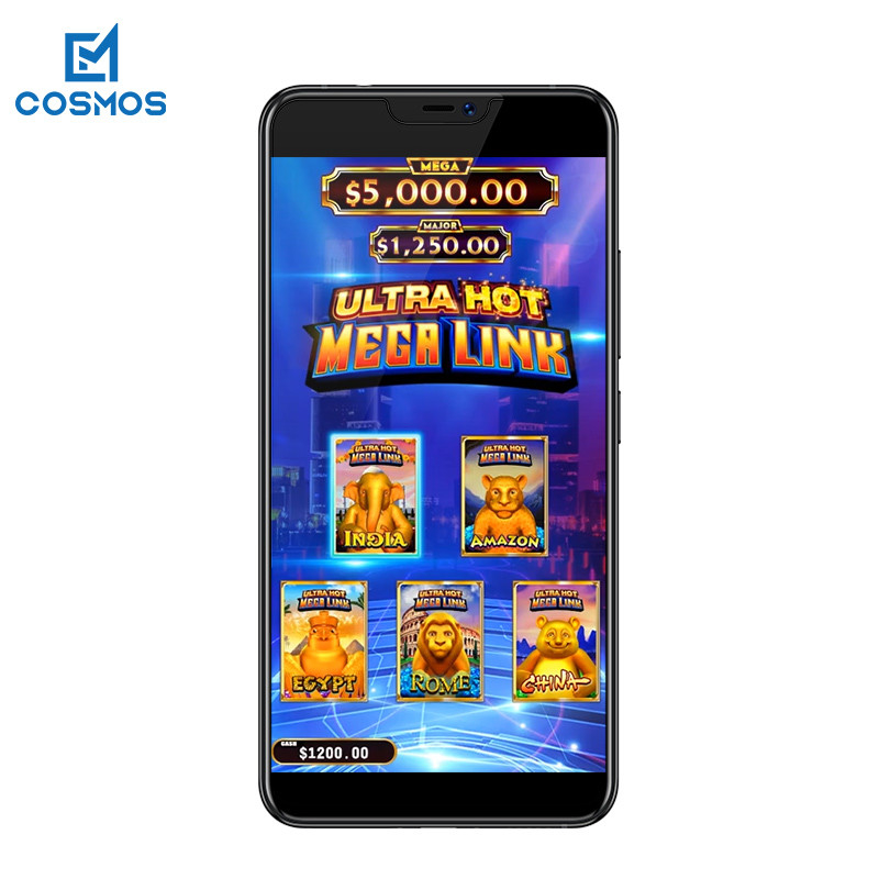 Mega Link Online Slot  Machine Games Touch Screen Online Gambling Software