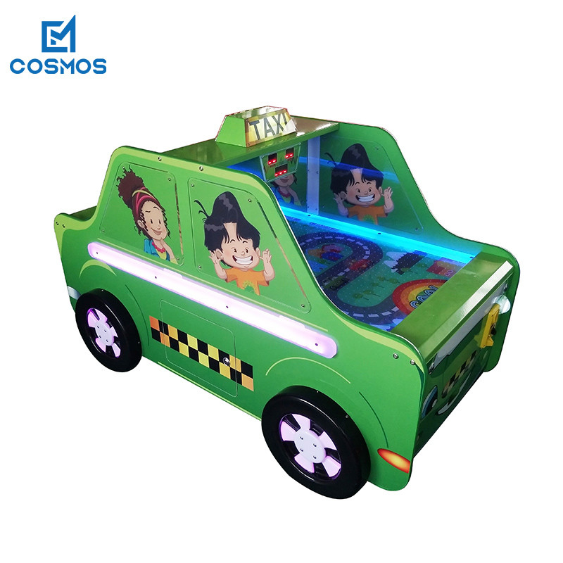Indoor Commercial Arcade Gaming Machines Taxi Style Coin Operated Air Hockey Table