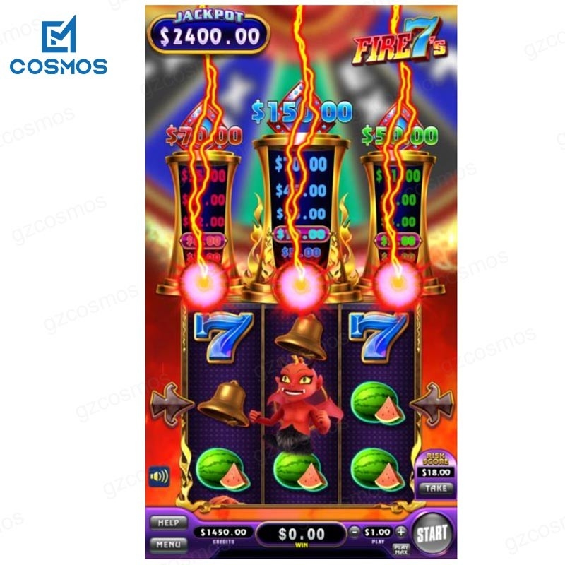 32'' Lcd Casino Slot Machine Board  Golden Master 3 In 1 Customized